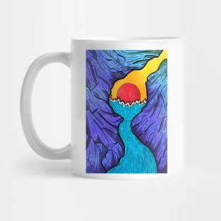 River Sea Cave Mug